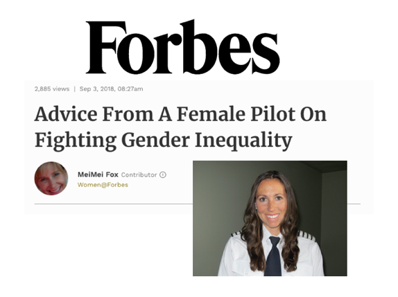 Forbes — Advice From A Female Pilot